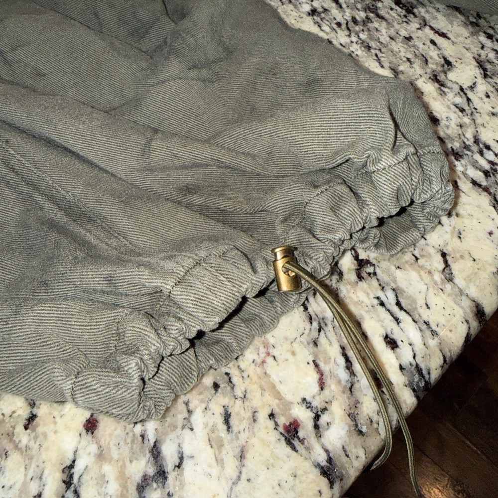Dressed In LALA Canvas Parachute Pants Streetwear Sz M Oversized Hip Hop - Picture 8 of 16